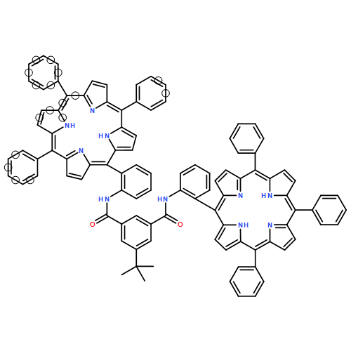 1,3-Benzenedicarboxamide, 5-(1,1-dimethylethyl)-N1,N3-bis[2-(10,15,20-triphenyl-21H,23H-porphin-5-yl)phenyl]-