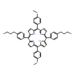 21H,23H-Porphine, 5,15-bis[4-(3-bromopropyl)phenyl]-10,20-bis(4-methoxyphenyl)-