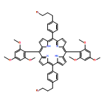 21H,23H-Porphine, 5,15-bis[4-(3-bromopropyl)phenyl]-10,20-bis(2,4,6-trimethoxyphenyl)-