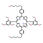 21H,23H-Porphine, 5,15-bis[4-(6-bromohexyl)phenyl]-10,20-bis(2,4,6-trimethoxyphenyl)-