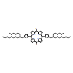 21H,23H-Porphine, 5,15-dibromo-10,20-bis[(2-hexyldecyl)thienyl]-