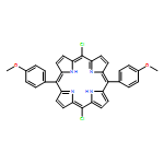 21H,23H-Porphine, 5,15-dichloro-10,20-bis(4-methoxyphenyl)-