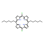 21H,23H-Porphine, 5,15-dichloro-10,20-dihexyl-