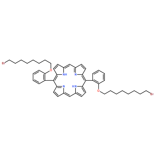 21H,23H-Porphine, 5,15-bis[2-[(8-bromooctyl)oxy]phenyl]-