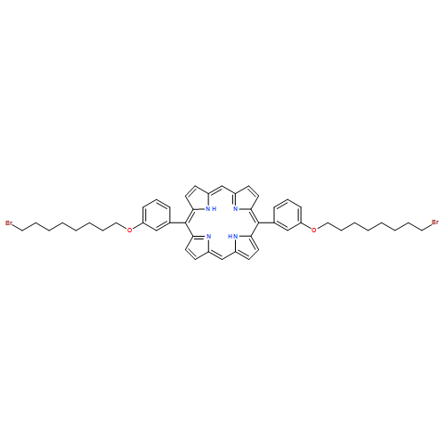 21H,23H-Porphine, 5,15-bis[3-[(8-bromooctyl)oxy]phenyl]-