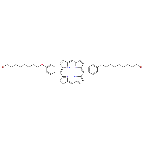 21H,23H-Porphine, 5,15-bis[4-[(8-bromooctyl)oxy]phenyl]-