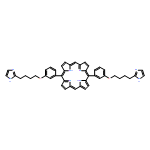 21H,23H-Porphine, 5,15-bis[3-[4-(1H-imidazol-2-yl)butoxy]phenyl]-