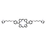 21H,23H-Porphine, 5,15-bis[4-[4-(1H-imidazol-2-yl)butoxy]phenyl]-