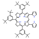 21H,23H-Porphine, 5,10,15-tris[3,5-bis(1,1-dimethylethyl)phenyl]-2,18-di-1H-pyrrol-2-yl-