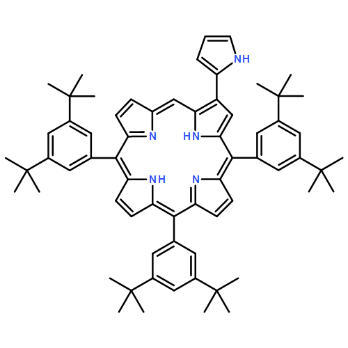 21H,23H-Porphine, 5,10,15-tris[3,5-bis(1,1-dimethylethyl)phenyl]-2-(1H-pyrrol-2-yl)-