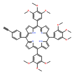 21H,23H-Porphine, 5-(4-ethynylphenyl)-10,15,20-tris(3,4,5-trimethoxyphenyl)-