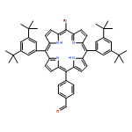 Benzaldehyde, 4-[10,20-bis[3,5-bis(1,1-dimethylethyl)phenyl]-15-bromo-21H,23H-porphin-5-yl]-