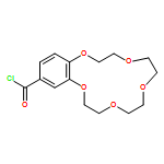 1,4,7,10,13-Benzopentaoxacyclopentadecin-15-carbonyl chloride, 2,3,5,6,8,9,11,12-octahydro-