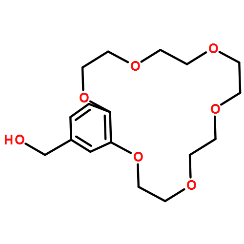 1,4,7,10,13,16-Benzohexaoxacyclooctadecin-18-methanol, 2,3,5,6,8,9,11,12,14,15-decahydro-