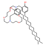 Phenol, 2,2'-[1,4,10,13-tetraoxa-7,16-diazacyclooctadecane-7,16-diylbis(methylene)]bis[4-dodecyl-