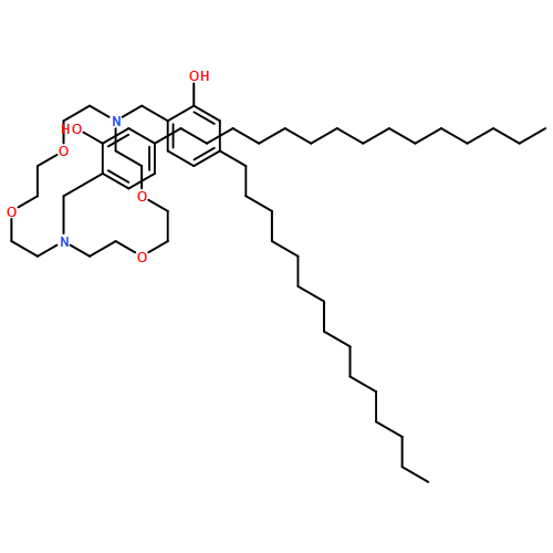 Phenol, 2,2'-[1,4,10,13-tetraoxa-7,16-diazacyclooctadecane-7,16-diylbis(methylene)]bis[5-pentadecyl-