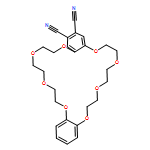 Dibenz[b,n][1,4,7,10,13,16,19,22]octaoxacyclotetracosin-2,3-dicarbonitrile, 6,7,9,10,12,13,20,21,23,24,26,27-dodecahydro-