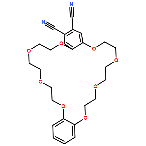 Dibenz[b,n][1,4,7,10,13,16,19,22]octaoxacyclotetracosin-2,3-dicarbonitrile, 6,7,9,10,12,13,20,21,23,24,26,27-dodecahydro-