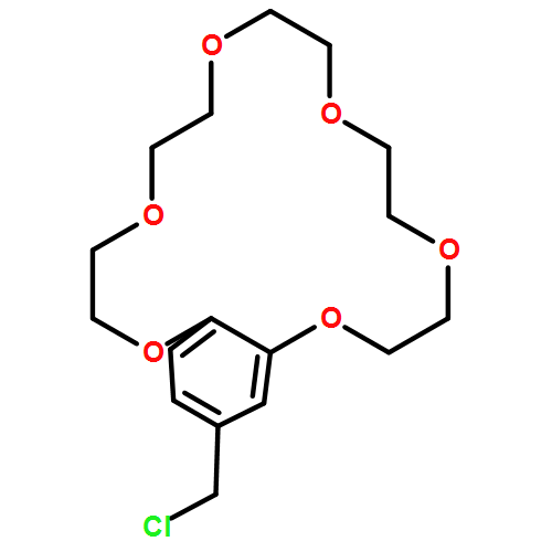 1,4,7,10,13,16-Benzohexaoxacyclooctadecin, 18-(chloromethyl)-2,3,5,6,8,9,11,12,14,15-decahydro-