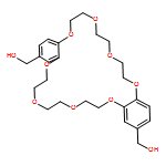 Dibenz[b,n][1,4,7,10,13,16,19,22]octaoxacyclotetracosin-2,17-dimethanol, 6,7,9,10,12,13,20,21,23,24,26,27-dodecahydro-