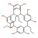 Pentacyclo[19.3.1.13,7.19,13.115,19]octacosa-1(25),3,5,7(28),9,11,13(27),15,17,19(26),21,23-dodecaene-4,6,10,12,16,18,22,24-octol, 2,8,14,20-tetrapropyl-