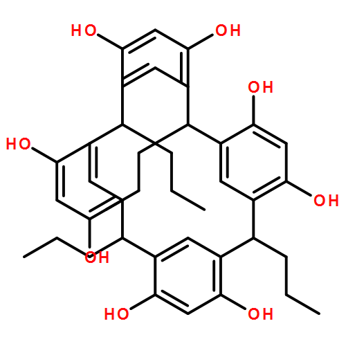 Pentacyclo[19.3.1.13,7.19,13.115,19]octacosa-1(25),3,5,7(28),9,11,13(27),15,17,19(26),21,23-dodecaene-4,6,10,12,16,18,22,24-octol, 2,8,14,20-tetrapropyl-