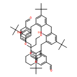 Benzaldehyde, 4,4'-[[5,11,17,23-tetrakis(1,1-dimethylethyl)-26,28-dihydroxypentacyclo[19.3.1.13,7.19,13.115,19]octacosa-1(25),3,5,7(28),9,11,13(27),15,17,19(26),21,23-dodecaene-25,27-diyl]bis(oxy-3,1-propanediyloxy)]bis-