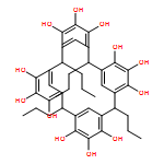 Pentacyclo[19.3.1.13,7.19,13.115,19]octacosa-1(25),3,5,7(28),9,11,13(27),15,17,19(26),21,23-dodecaene-4,5,6,10,11,12,16,17,18,22,23,24-dodecol, 2,8,14,20-tetrapropyl-