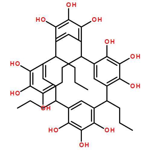 Pentacyclo[19.3.1.13,7.19,13.115,19]octacosa-1(25),3,5,7(28),9,11,13(27),15,17,19(26),21,23-dodecaene-4,5,6,10,11,12,16,17,18,22,23,24-dodecol, 2,8,14,20-tetrapropyl-