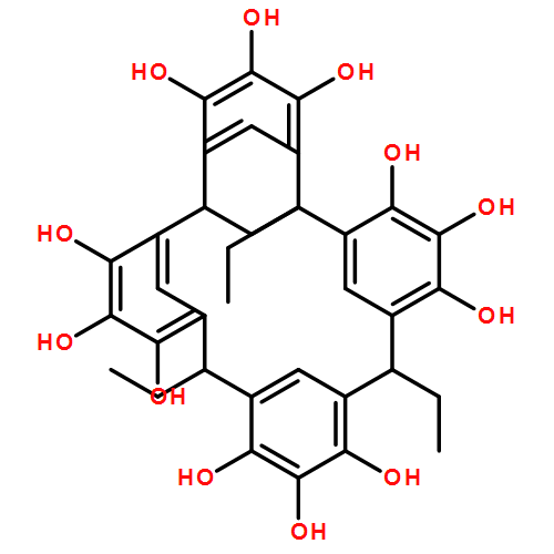 Pentacyclo[19.3.1.13,7.19,13.115,19]octacosa-1(25),3,5,7(28),9,11,13(27),15,17,19(26),21,23-dodecaene-4,5,6,10,11,12,16,17,18,22,23,24-dodecol, 2,8,14,20-tetraethyl-