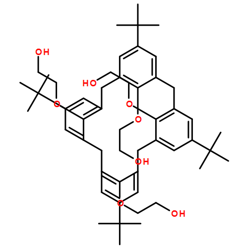 Ethanol, 2,2',2'',2'''-[[5,11,17,23-tetrakis(1,1-dimethylethyl)pentacyclo[19.3.1.13,7.19,13.115,19]octacosa-1(25),3,5,7(28),9,11,13(27),15,17,19(26),21,23-dodecaene-25,26,27,28-tetrayl]tetrakis(oxy)]tetrakis-