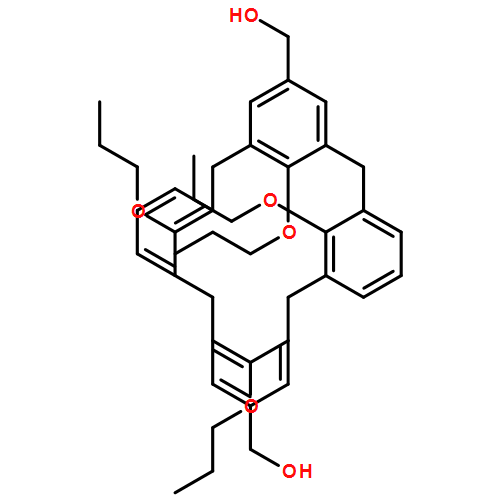 Pentacyclo[19.3.1.13,7.19,13.115,19]octacosa-1(25),3,5,7(28),9,11,13(27),15,17,19(26),21,23-dodecaene-5,17-dimethanol, 25,26,27,28-tetrapropoxy-