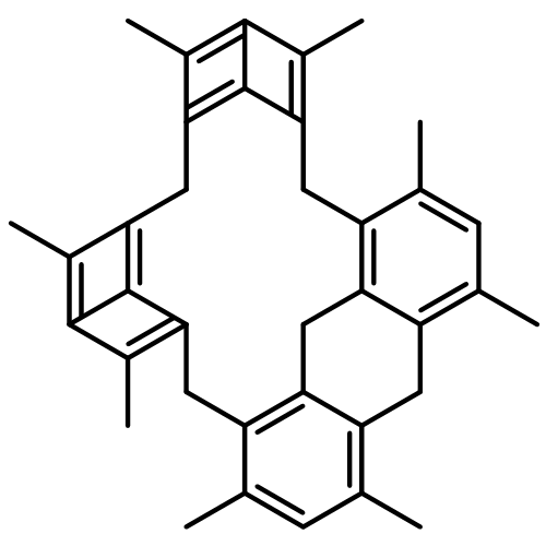 Pentacyclo[19.3.1.13,7.19,13.115,19]octacosa-1(25),3,5,7(28),9,11,13(27),15,17,19(26),21,23-dodecaene, 4,6,10,12,16,18,22,24,25,26,27,28-dodecamethyl-