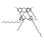 Pentacyclo[19.3.1.13,7.19,13.115,19]octacosa-1(25),3,5,7(28),9,11,13(27),15,17,19(26),21,23-dodecaene-5,11,17,23-tetramine, 25,26,27,28-tetrakis(decyloxy)-