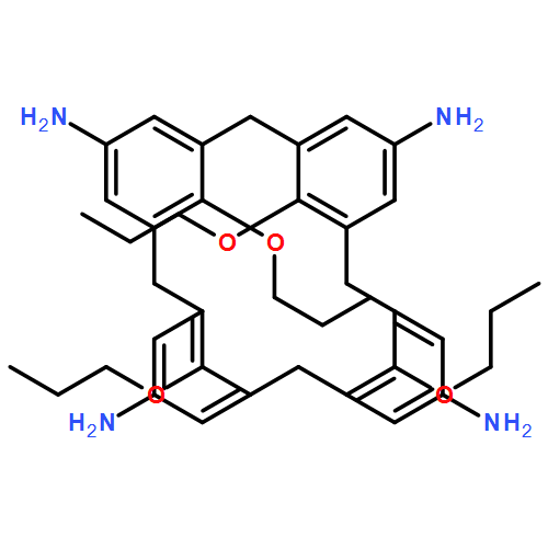 Pentacyclo[19.3.1.13,7.19,13.115,19]octacosa-1(25),3,5,7(28),9,11,13(27),15,17,19(26),21,23-dodecaene-5,11,17,23-tetramine, 25,26,27,28-tetrapropoxy-