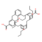 Pentacyclo[19.3.1.13,7.19,13.115,19]octacosa-1(25),3,5,7(28),9,11,13(27),15,17,19(26),21,23-dodecaene-5,17-dicarboxylic acid, 25,26,27,28-tetrapropoxy-