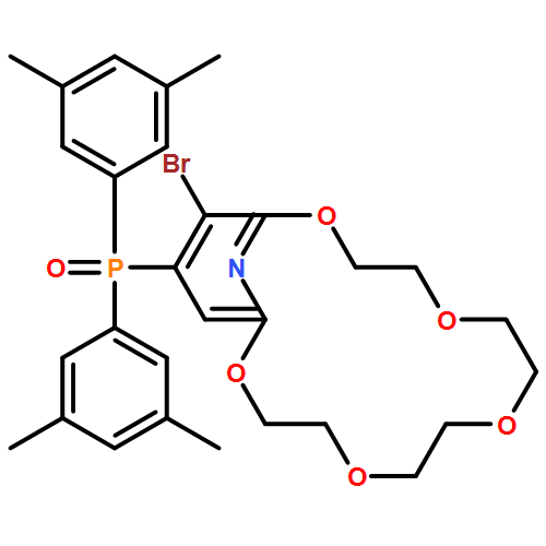 2,5,8,11,14-Pentaoxa-19-azabicyclo[13.3.1]nonadeca-1(19),15,17-triene, 17-[bis(3,5-dimethylphenyl)phosphinyl]-16-bromo-