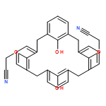 Acetonitrile, 2,2'-[[26,28-dihydroxypentacyclo[19.3.1.13,7.19,13.115,19]octacosa-1(25),3,5,7(28),9,11,13(27),15,17,19(26),21,23-dodecaene-25,27-diyl]bis(oxy)]bis-