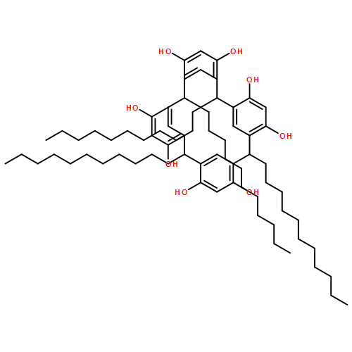 Pentacyclo[19.3.1.13,7.19,13.115,19]octacosa-1(25),3,5,7(28),9,11,13(27),15,17,19(26),21,23-dodecaene-4,6,10,12,16,18,22,24-octol, 2,8,14,20-tetraundecyl-