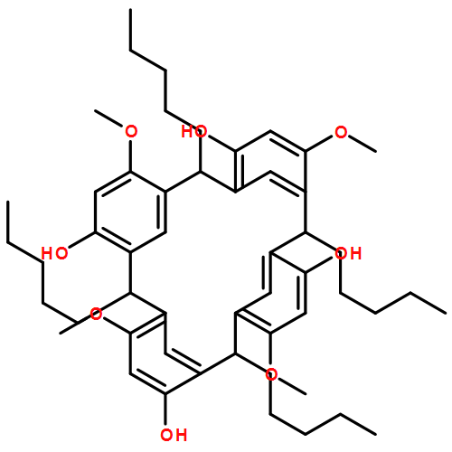 Pentacyclo[19.3.1.13,7.19,13.115,19]octacosa-1(25),3,5,7(28),9,11,13(27),15,17,19(26),21,23-dodecaene-4,10,16,22-tetrol, 6,12,18,24-tetramethoxy-2,8,14,20-tetrapentyl-