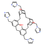 Pentacyclo[19.3.1.13,7.19,13.115,19]octacosa-1(25),3,5,7(28),9,11,13(27),15,17,19(26),21,23-dodecaene-25,26,27,28-tetrol, 5,11,17,23-tetrakis(1H-imidazol-1-ylmethyl)-