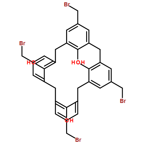 Pentacyclo[19.3.1.13,7.19,13.115,19]octacosa-1(25),3,5,7(28),9,11,13(27),15,17,19(26),21,23-dodecaene-25,26,27,28-tetrol, 5,11,17,23-tetrakis(bromomethyl)-