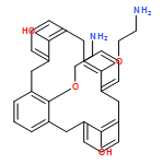 Pentacyclo[19.3.1.13,7.19,13.115,19]octacosa-1(25),3,5,7(28),9,11,13(27),15,17,19(26),21,23-dodecaene-25,27-diol, 26,28-bis(2-aminoethoxy)-