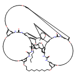 4,15,21,32,38,49,86,97-Octaoxa-55,57,81,83,102,104,106,108-octaazatridecacyclo[50.33.12.318,72.335,66.13,84.116,20.133,37.150,54.158,62.160,78.164,68.170,74.176,80]dodecahecta-1,3(98),16,18,20(112),33,35,37(111),50,52,54(110),58,60,62(109),64,66,68(105),70,72,74(101),76,78,80(99),84-tetracosaene-56,82,103,107-tetrone, 61,77,101,105-tetrakis(pentyloxy)-