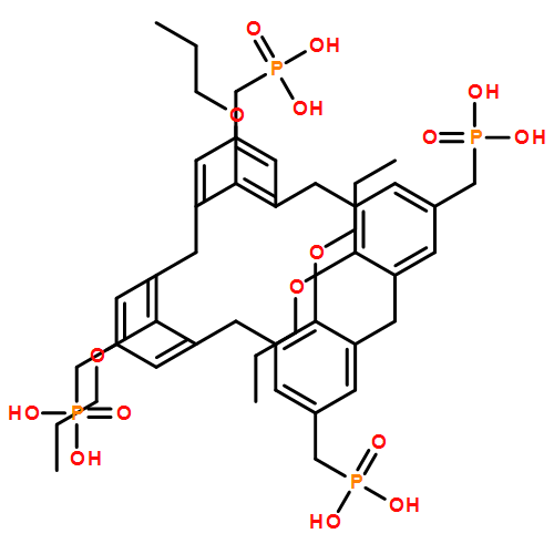 Phosphonic acid, [(25,26,27,28-tetrapropoxypentacyclo[19.3.1.13,7.19,13.115,19]octacosa-1(25),3,5,7(28),9,11,13(27),15,17,19(26),21,23-dodecaene-5,11,17,23-tetrayl)tetrakis(methylene)]tetrakis- (9CI)