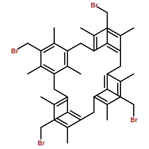 Pentacyclo[19.3.1.13,7.19,13.115,19]octacosa-1(25),3,5,7(28),9,11,13(27),15,17,19(26),21,23-dodecaene, 5,11,17,23-tetrakis(bromomethyl)-4,6,10,12,16,18,22,24,25,26,27,28-dodecamethyl-