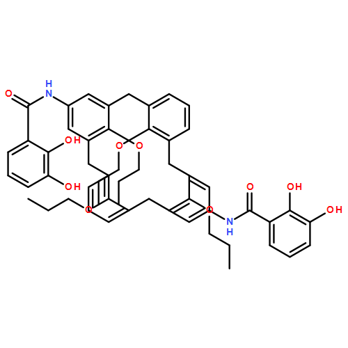 Benzamide, N,N'-(25,26,27,28-tetrapropoxypentacyclo[19.3.1.13,7.19,13.115,19]octacosa-1(25),3,5,7(28),9,11,13(27),15,17,19(26),21,23-dodecaene-5,17-diyl)bis[2,3-dihydroxy-