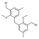 Benzene, 1,1'-methylenebis[3-(bromomethyl)-2-methoxy-5-methyl-