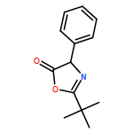 5(4H)-Oxazolone, 2-(1,1-dimethylethyl)-4-phenyl-