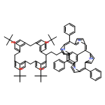 Pentacyclo[19.3.1.13,7.19,13.115,19]octacosa-1(25),3,5,7(28),9,11,13(27),15,17,19(26),21,23-dodecaene-25,26,27,28-tetrol, 5,11,17,23-tetrakis(1,1-dimethylethyl)-2-[3-[3-(10,15,20-triphenyl-21H,23H-porphin-5-yl)phenyl]propyl]-